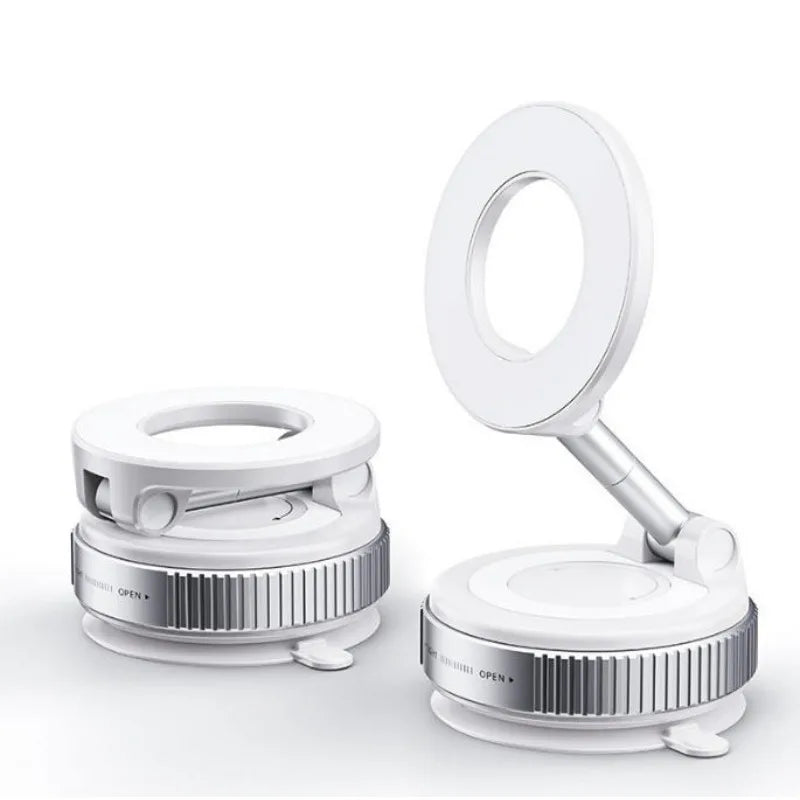 Vacuum Suction Phone Holder Magnetic Car Navigation Bracket 360 Degree Rotation for Xiaomi Iphone Huawei Multyple Phone