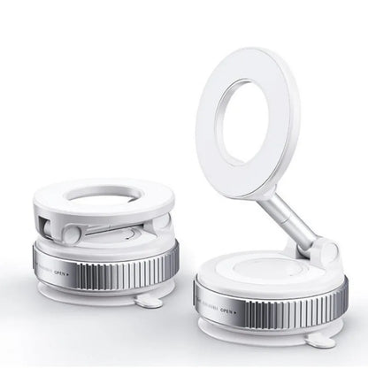 Vacuum Suction Phone Holder Magnetic Car Navigation Bracket 360 Degree Rotation for Xiaomi Iphone Huawei Multyple Phone